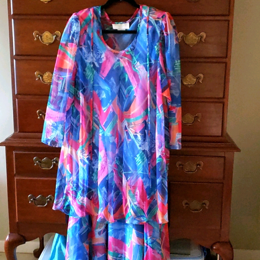 Ladies chiffon dress